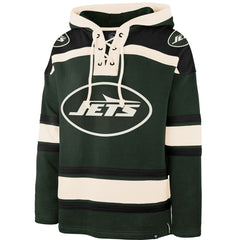 47 brand New York Jets '47 Men's Superior Lacer Hoodie Dark Green