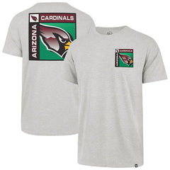 47 brand Arizona Cardinals '47 Chrome Plate Franklin T-Shirt Gray