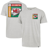 47 brand Kansas City Chiefs '47 Chrome Plate Franklin T-Shirt Gray