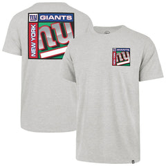 47 brand New York Giants '47 Chrome Plate Franklin T-Shirt Gray