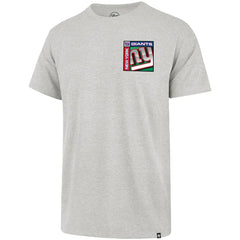 47 brand New York Giants '47 Chrome Plate Franklin T-Shirt Gray