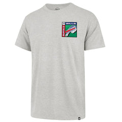47 brand Buffalo Bills '47 Chrome Plate Franklin T-Shirt Gray