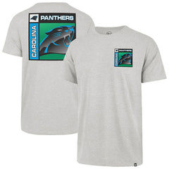 47 brand Carolina Panthers '47 Chrome Plate Franklin T-Shirt Gray