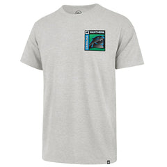 47 brand Carolina Panthers '47 Chrome Plate Franklin T-Shirt Gray