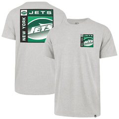 47 brand New York Jets '47 Chrome Plate Franklin T-Shirt Gray