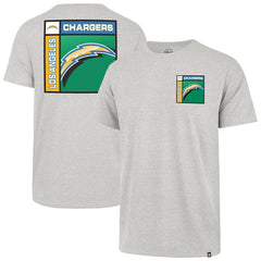 47 brand Los Angeles Chargers '47 Chrome Plate Franklin T-Shirt Gray