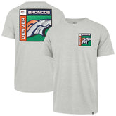 47 brand Denver Broncos '47 Chrome Plate Franklin T-Shirt Gray