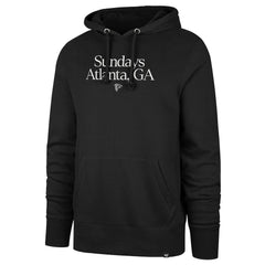 47 brand Atlanta Falcons '47 Sundays Regional Headline Hoodie Black