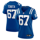 Nike Luke Tenuta Indianapolis Colts Women's Team Game Jersey Royal