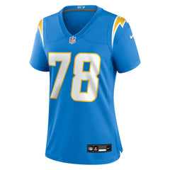 Nike Andre James Los Angeles Chargers Women's Team Game Jersey Powder Blue