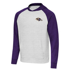 Baltimore Ravens Antigua Urgent Pullover Hoodie Purple/Gray
