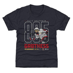 Alexander Ovechkin Washington Capitals 500 Level Youth NHL All-Time Leading Goal Scorer Outline T-Shirt - Navy - NHL 203089736