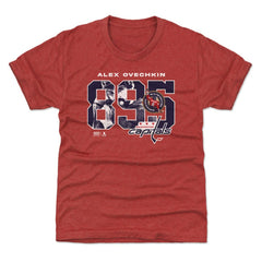 Alexander Ovechkin Washington Capitals 500 Level Youth NHL All-Time Leading Goal Scorer Overlay T-Shirt - Red - NHL 203089739