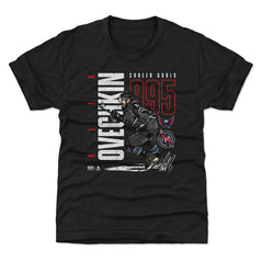 Alexander Ovechkin Washington Capitals 500 Level Youth NHL All-Time Leading Goal Scorer Throwback T-Shirt - Black - NHL 203089755
