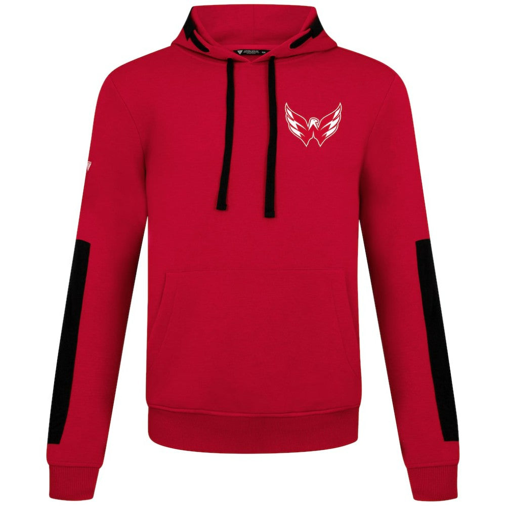 Washington Capitals Levelwear Bombay Response Pullover Hoodie - Red - NHL 203091644