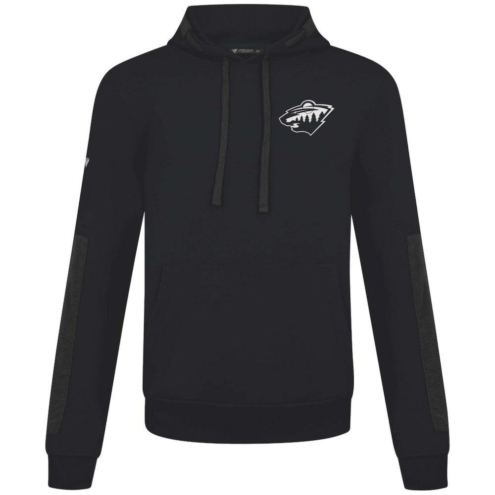 Minnesota Wild Levelwear Bombay Response Pullover Hoodie - Black - NHL 203091646