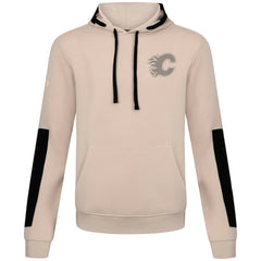 Calgary Flames Levelwear Bombay Response Pullover Hoodie - Khaki - NHL 203091689