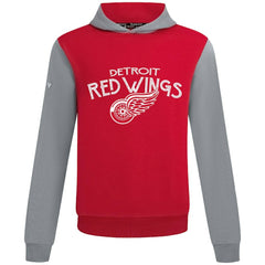 Detroit Red Wings Levelwear Ultimate Mission Pullover Hoodie - Red/Gray - NHL 203091694
