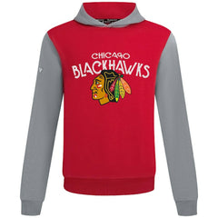 Chicago Blackhawks Levelwear Ultimate Mission Pullover Hoodie - Red/Gray - NHL 203091699