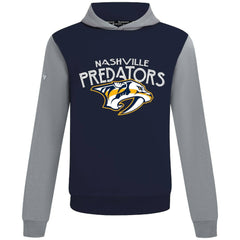 Nashville Predators Levelwear Ultimate Mission Pullover Hoodie - Navy/Gray - NHL 203091702