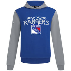 New York Rangers Levelwear Ultimate Mission Pullover Hoodie - Royal/Gray - NHL 203091712