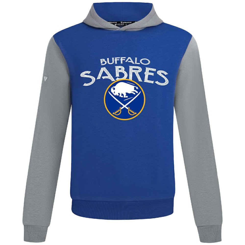 Buffalo Sabres Levelwear Ultimate Mission Pullover Hoodie - Royal/Gray - NHL 203091716
