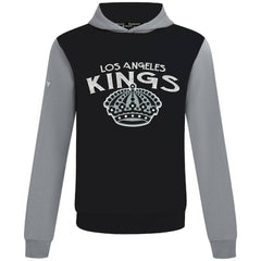 Los Angeles Kings Levelwear Ultimate Mission Pullover Hoodie - Black/Gray - NHL 203091718