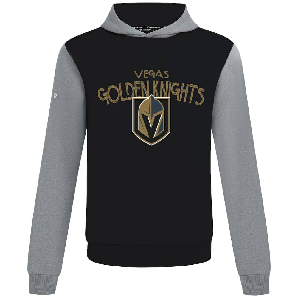 Vegas Golden Knights Levelwear Ultimate Mission Pullover Hoodie - Black/Gray - NHL 203091725