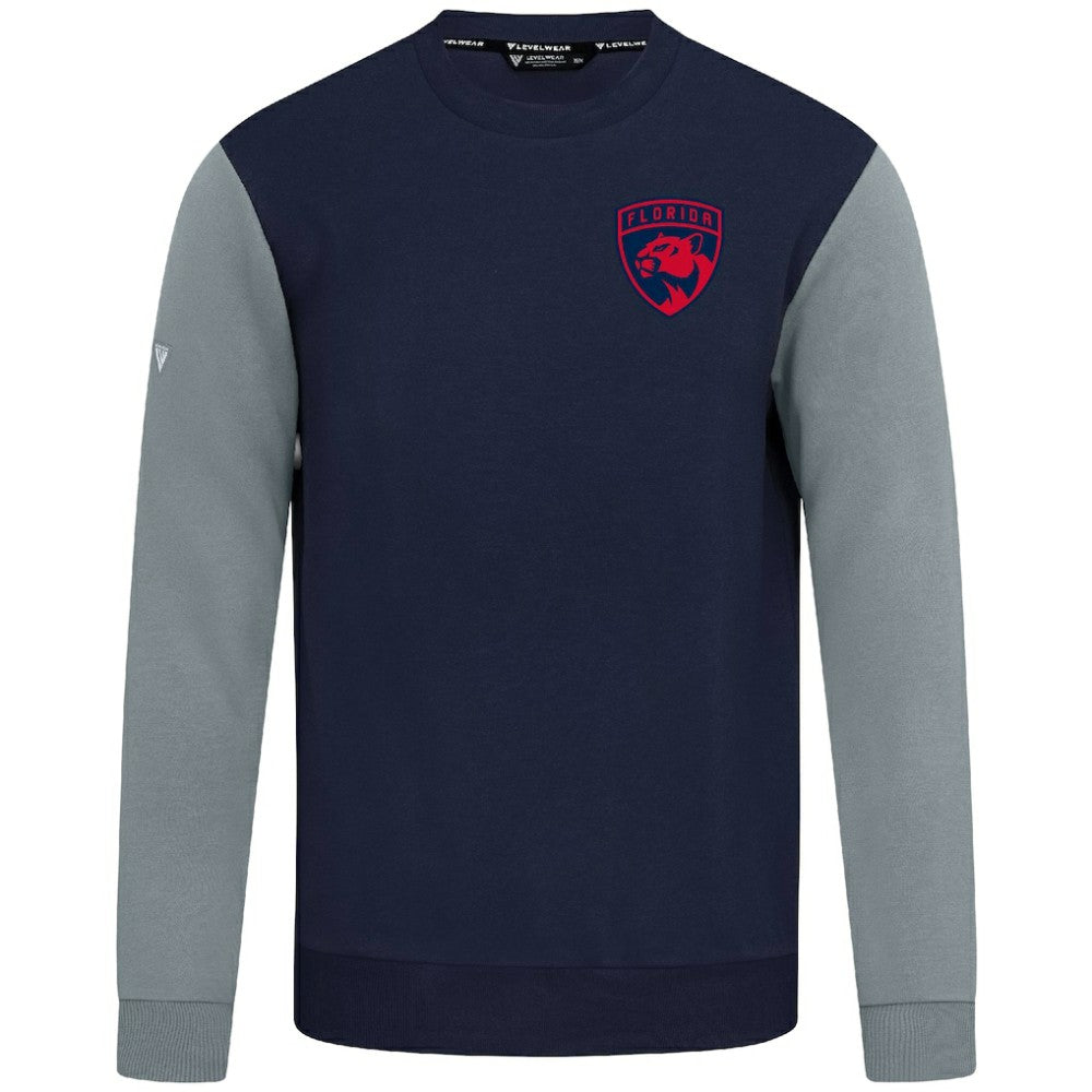 Florida Panthers Levelwear Ultimate Response Sweatshirt - Navy/Gray - NHL 203091793