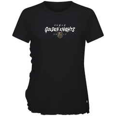 Vegas Golden Knights Levelwear Women's Airflow Scratched T-Shirt - Black - NHL 203091816