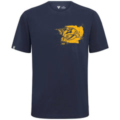 Nashville Predators Levelwear Focal Blasted T-Shirt - Navy - NHL 203091849