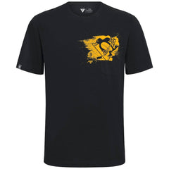 Pittsburgh Penguins Levelwear Focal Blasted T-Shirt - Black - NHL 203091881