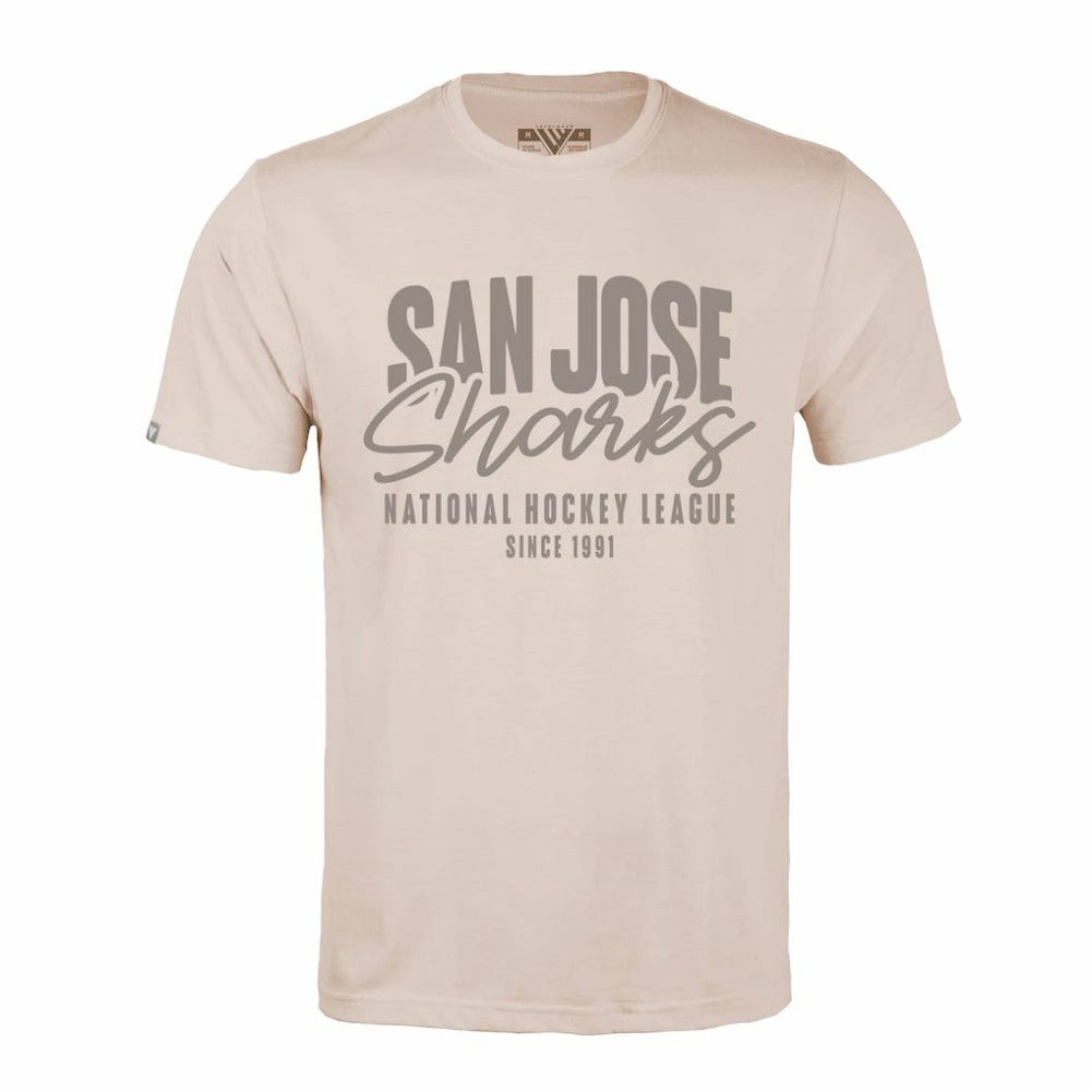 San Jose Sharks Levelwear Richmond Response T-Shirt - Khaki - NHL 203091984