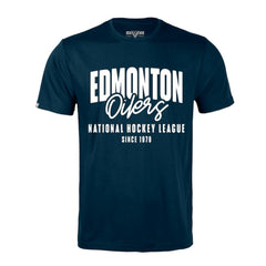 Edmonton Oilers Levelwear Richmond Response T-Shirt - Navy - NHL 203091985