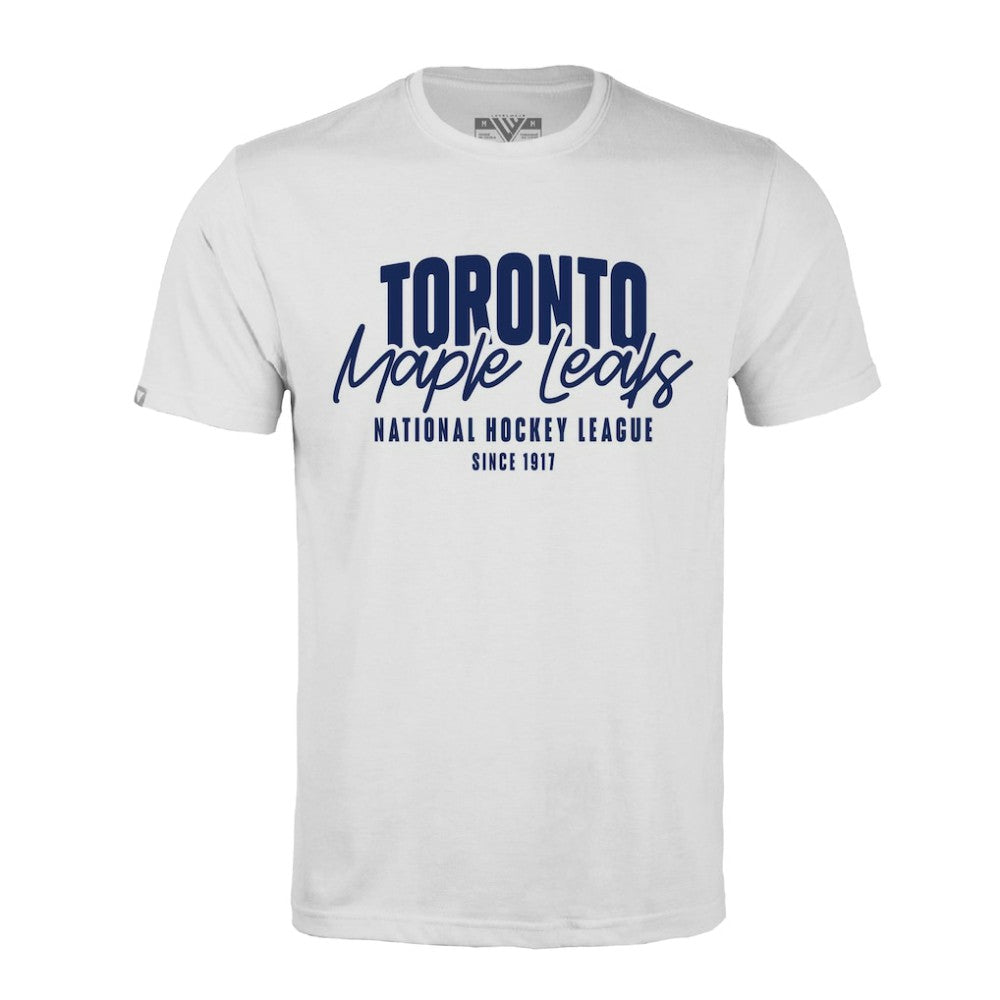 Toronto Maple Leafs Levelwear Richmond Response T-Shirt - White - NHL 203092029