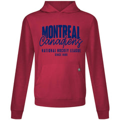 Montreal Canadiens Levelwear Relay Response Pullover Hoodie - Red - NHL 203092052