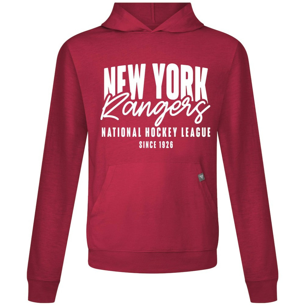 New York Rangers Levelwear Relay Response Pullover Hoodie - Red - NHL 203092061