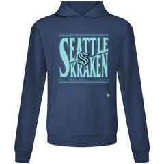 Seattle Kraken Levelwear Relay Powerhouse Pullover Hoodie - Deep Sea Blue - NHL 203092131