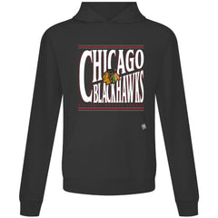 Chicago Blackhawks Levelwear Relay Powerhouse Pullover Hoodie - Black - NHL 203092136