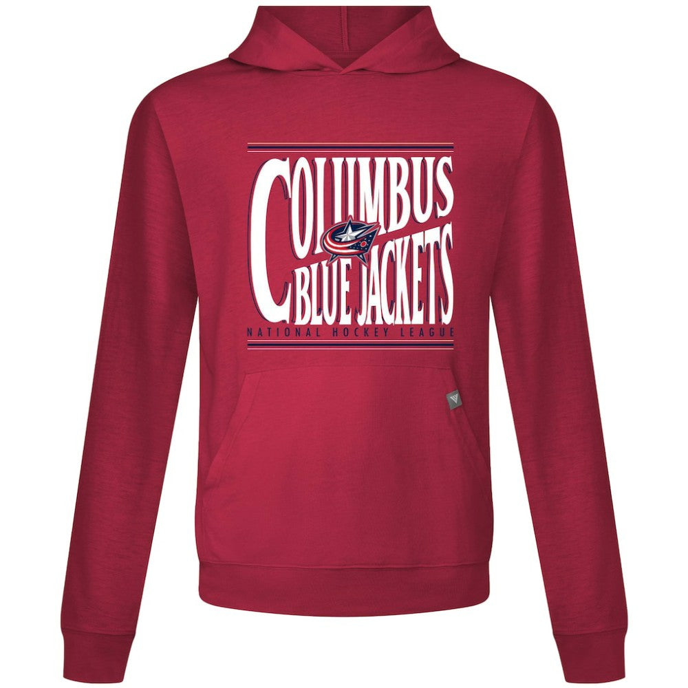 Columbus Blue Jackets Levelwear Relay Powerhouse Pullover Hoodie - Red - NHL 203092138