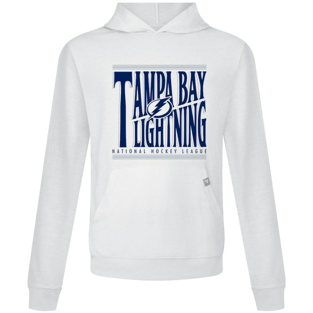 Tampa Bay Lightning Levelwear Relay Powerhouse Pullover Hoodie - White - NHL 203092157