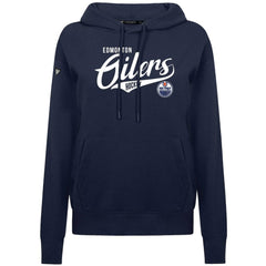 Edmonton Oilers Levelwear Women's Adorn Glide Pullover Hoodie - Navy - NHL 203092258