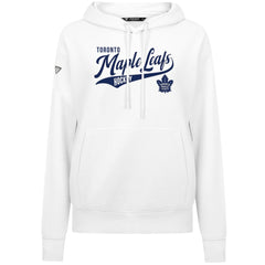 Toronto Maple Leafs Levelwear Women's Adorn Glide Pullover Hoodie - White - NHL 203092260