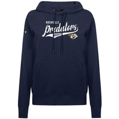 Nashville Predators Levelwear Women's Adorn Glide Pullover Hoodie - Navy - NHL 203092270