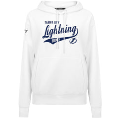 Tampa Bay Lightning Levelwear Women's Adorn Glide Pullover Hoodie - White - NHL 203092275