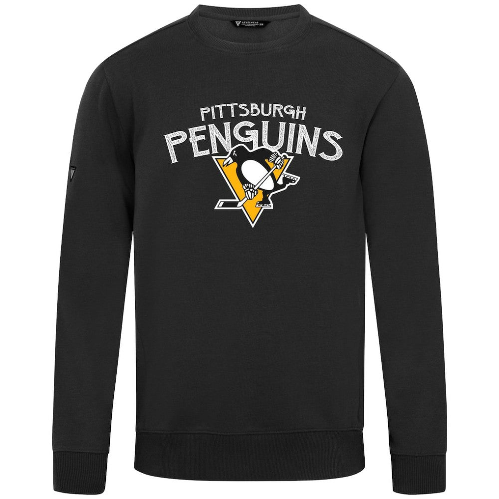 Pittsburgh Penguins Levelwear Zane Mission Sweatshirt - Black - NHL 203092289