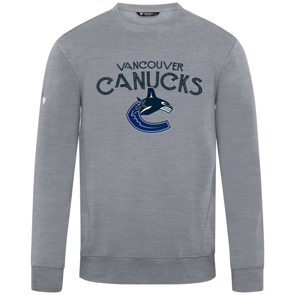Vancouver Canucks Levelwear Zane Mission Sweatshirt - Gray - NHL 203092339