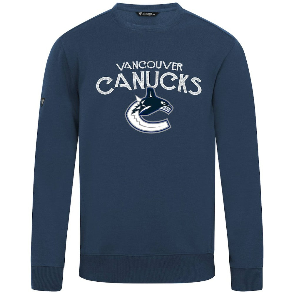 Vancouver Canucks Levelwear Zane Mission Sweatshirt - Navy - NHL 203092341