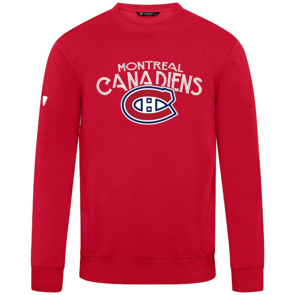 Montreal Canadiens Levelwear Zane Mission Sweatshirt - Red - NHL 203092346