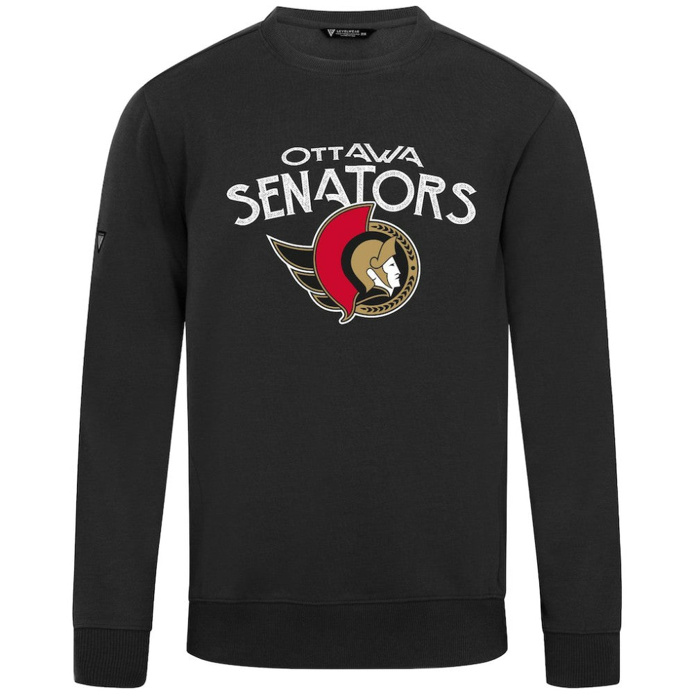 Ottawa Senators Levelwear Zane Mission Sweatshirt - Black - NHL 203092357